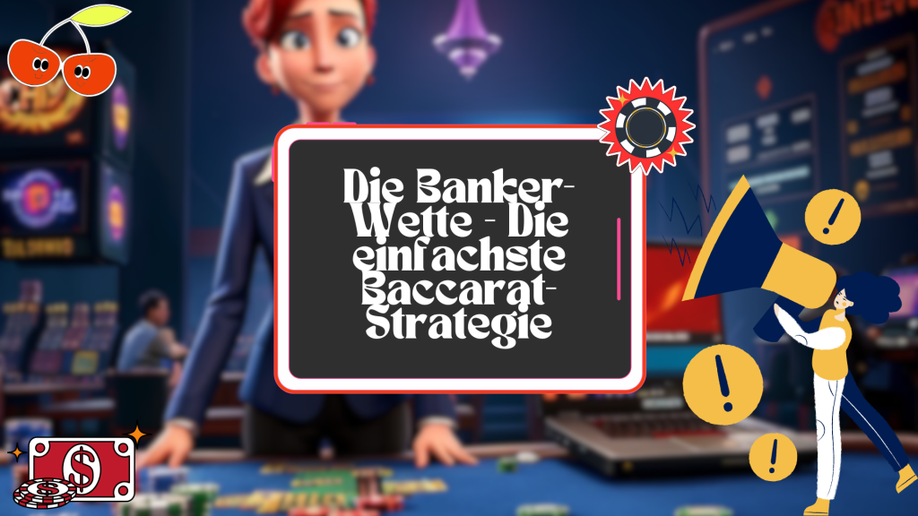 Die Banker-Wette - Die einfachste Baccarat-Strategie