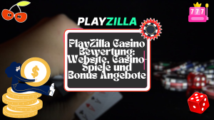 PlayZilla Casino Bewertung: Website, Casino-Spiele und Bonus Angebote