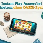 Spielautomat mit Gewinn und Instant Play Access